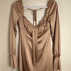 Champagne Mini Dress